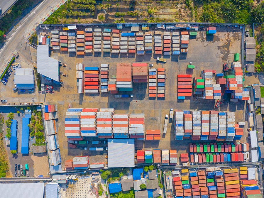 Container yard